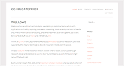 Desktop Screenshot of conjugateprior.org